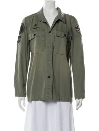 Pre-owned Polo Ralph Lauren Utility Jacket In Green