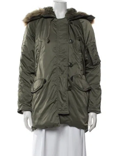 Pre-owned Polo Ralph Lauren Utility Jacket In Green