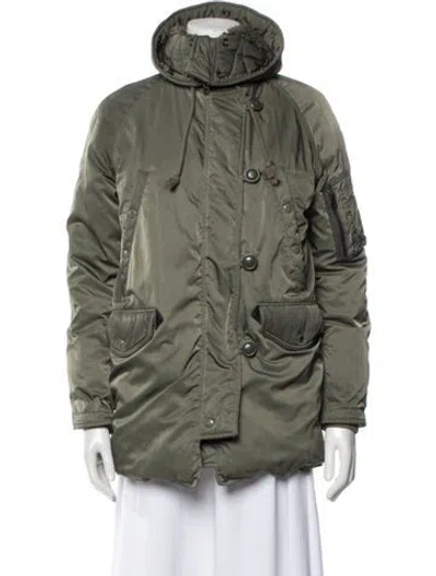Pre-owned Polo Ralph Lauren Utility Jacket In Green