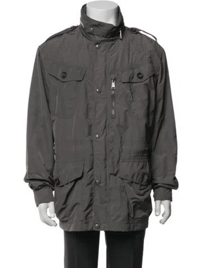 Pre-owned Polo Ralph Lauren Utility Jacket In Grey