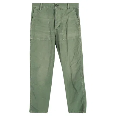 Polo Ralph Lauren Utility Trousers In Green Cotton
