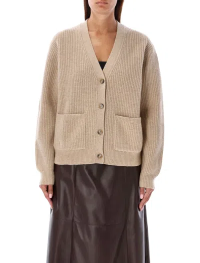Polo Ralph Lauren Polo Pony-motif Cardigan In Oatmeal Melange