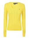 Polo Ralph Lauren Ralph Lauren Sweaters In Yellow