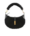 Polo Ralph Lauren Vachetta Ld Small Top Handle Bag In Black