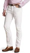 Polo Ralph Lauren Varick Jeans Men's White Denim Slim Straight Leg Mac215 In White