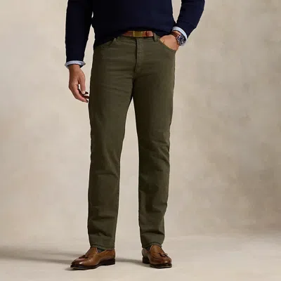 Polo Ralph Lauren Varick Slim Straight Stretch Jean In Olive
