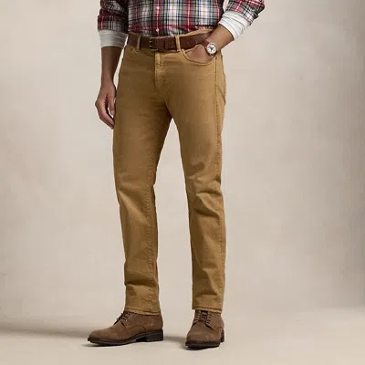 Polo Ralph Lauren Varick Slim Straight Stretch Jean In Sandsurf