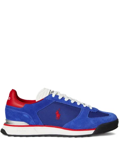 Polo Ralph Lauren Varick Suede Sneakers In Multi