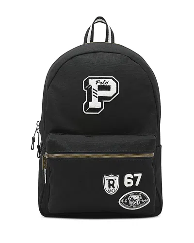 Polo Ralph Lauren Kids' Varsity Backpack In Black