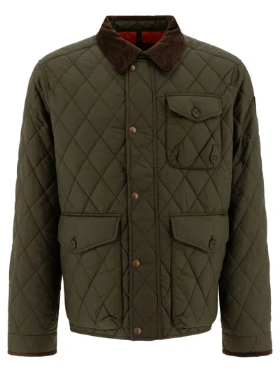 POLO RALPH LAUREN VARSITY JKT-LINED-BOMBER JACKETS GREEN