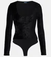 POLO RALPH LAUREN VELVET BODYSUIT