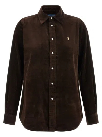 POLO RALPH LAUREN VELVET SHIRT