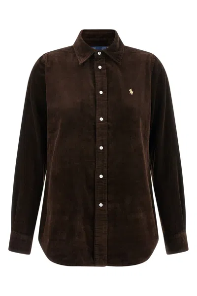 POLO RALPH LAUREN VELVET SHIRT