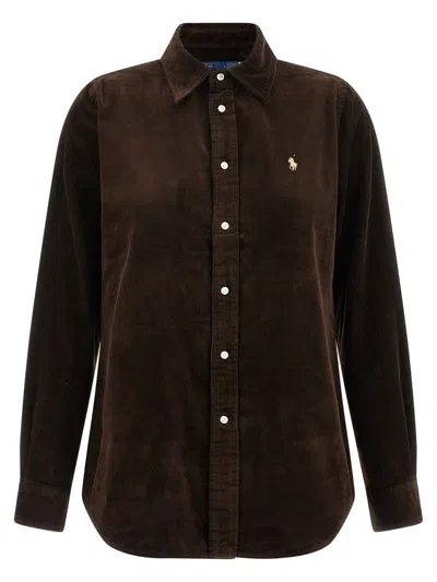 POLO RALPH LAUREN POLO RALPH LAUREN VELVET SHIRT