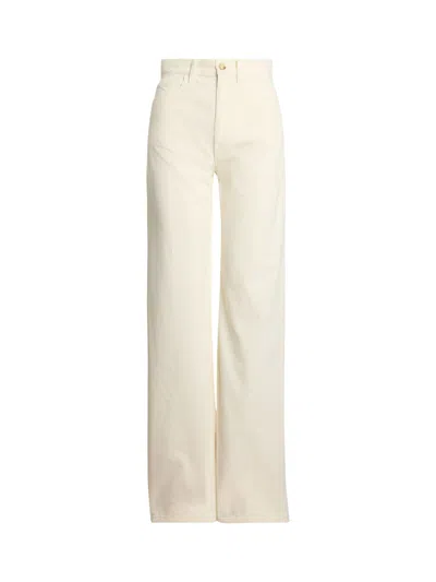 Polo Ralph Lauren Velvet Trousers In Neutral