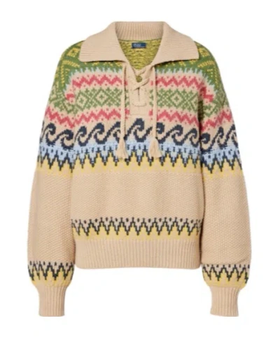 Versatile Minimalist Knit Sweater In Multi from Minox Boutique