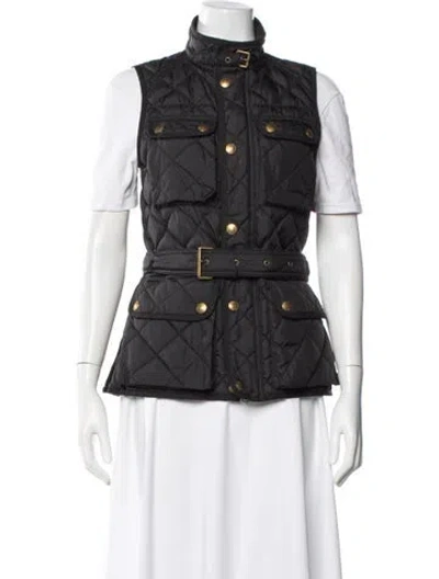 Pre-owned Polo Ralph Lauren Vest In Black