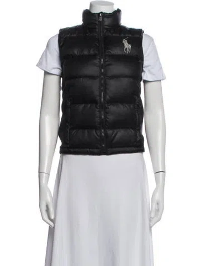 Pre-owned Polo Ralph Lauren Vest In Black
