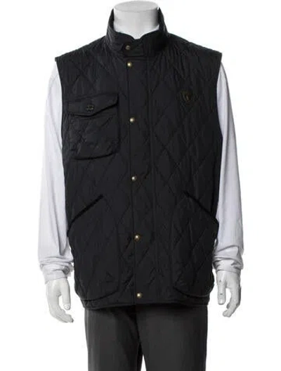 Pre-owned Polo Ralph Lauren Vest In Black