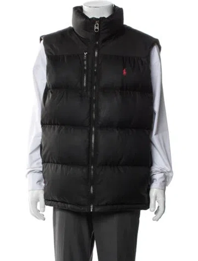 Pre-owned Polo Ralph Lauren Vest In Black