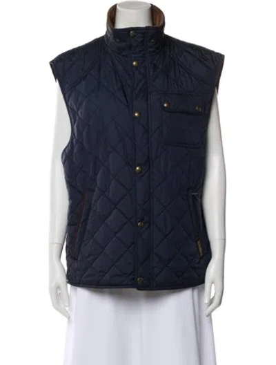 Pre-owned Polo Ralph Lauren Vest In Blue