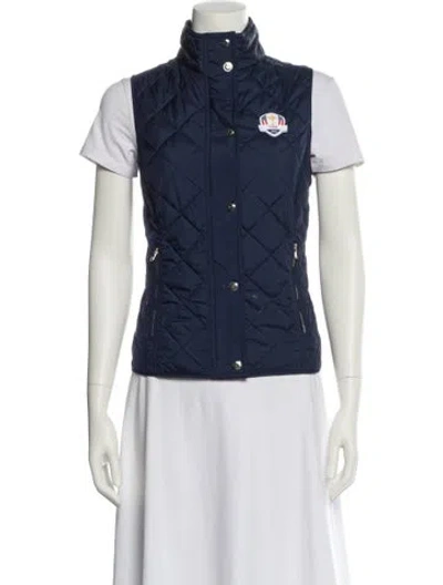 Pre-owned Polo Ralph Lauren Vest In Blue