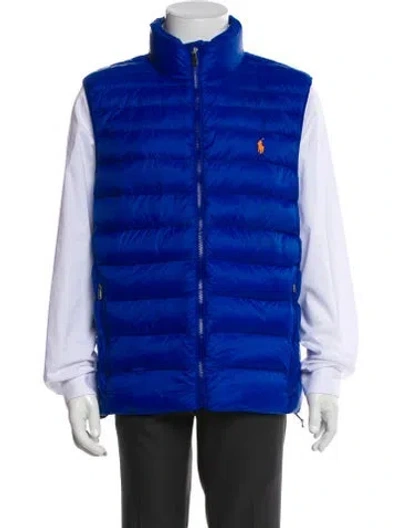 Pre-owned Polo Ralph Lauren Vest In Blue