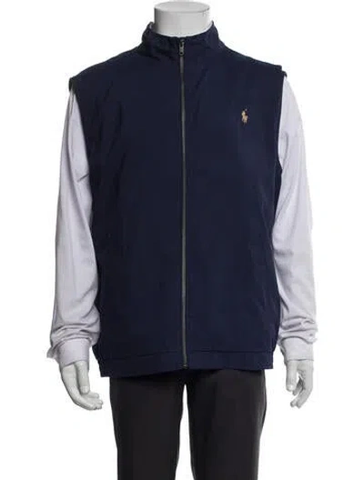 Pre-owned Polo Ralph Lauren Vest In Blue
