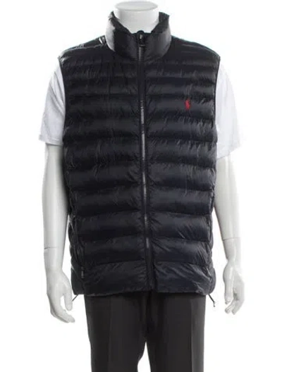 Pre-owned Polo Ralph Lauren Vest In Blue