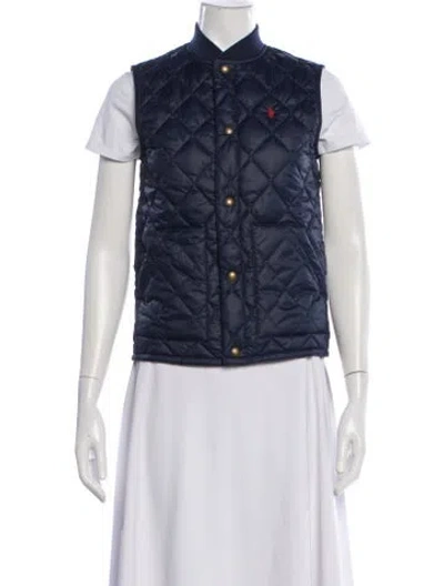 Pre-owned Polo Ralph Lauren Vest In Blue