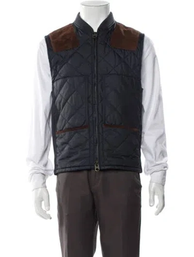 Pre-owned Polo Ralph Lauren Vest In Blue