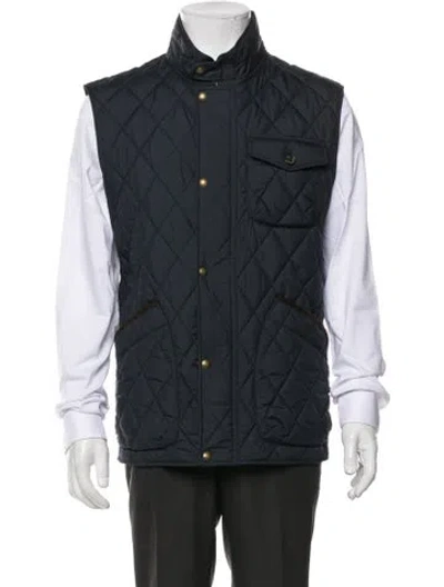 Pre-owned Polo Ralph Lauren Vest In Blue