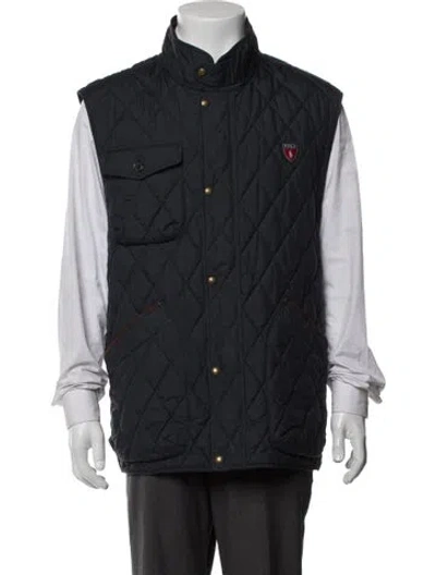 Pre-owned Polo Ralph Lauren Vest In Blue