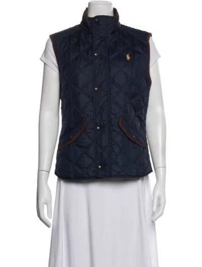 Pre-owned Polo Ralph Lauren Vest In Blue