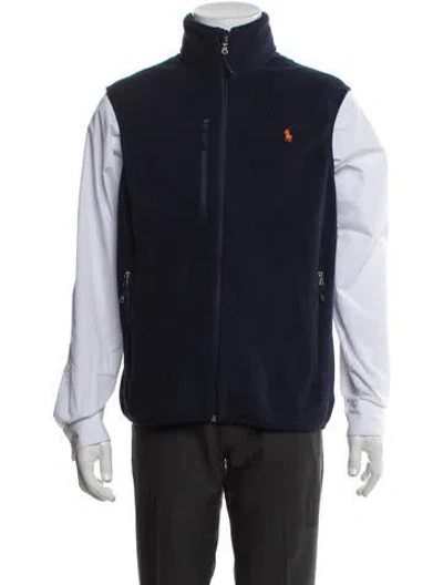 Pre-owned Polo Ralph Lauren Vest In Blue