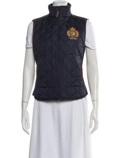 Pre-owned Polo Ralph Lauren Vest In Blue