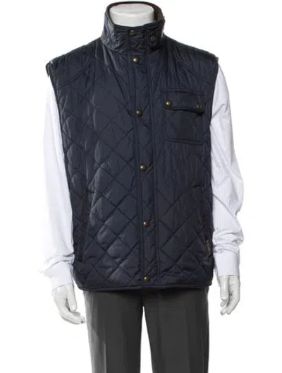 Pre-owned Polo Ralph Lauren Vest In Blue