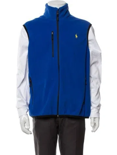 Pre-owned Polo Ralph Lauren Vest In Blue
