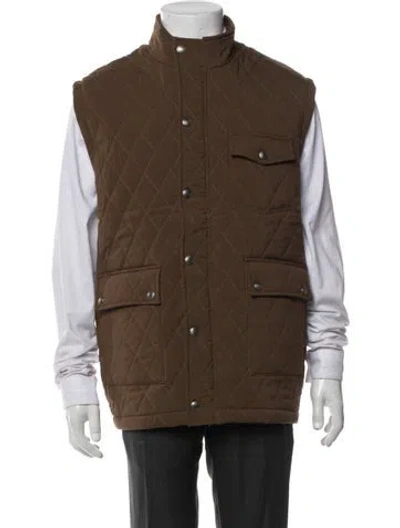 Pre-owned Polo Ralph Lauren Vest In Brown