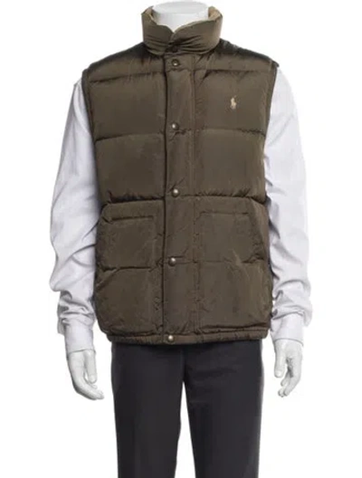 Pre-owned Polo Ralph Lauren Vest In Brown