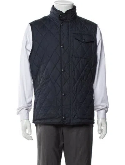 Pre-owned Polo Ralph Lauren Vest In Gray