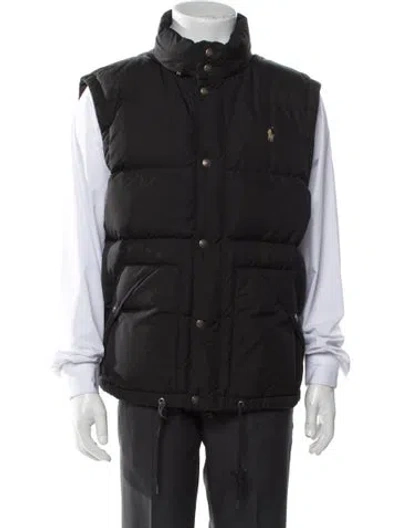 Pre-owned Polo Ralph Lauren Vest In Gray