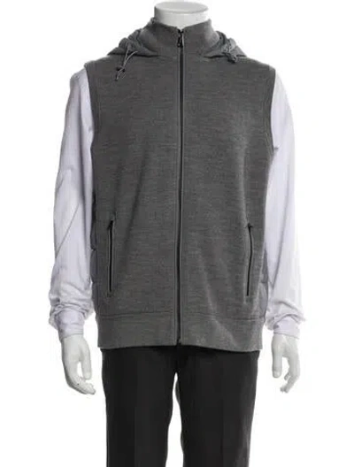 Pre-owned Polo Ralph Lauren Vest In Gray