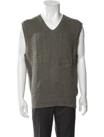 Pre-owned Polo Ralph Lauren Vest In Green