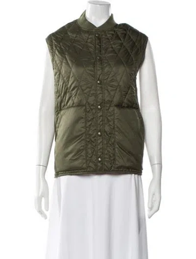 Pre-owned Polo Ralph Lauren Vest In Green