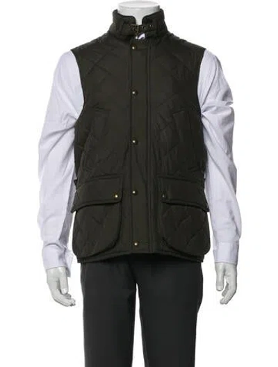 Pre-owned Polo Ralph Lauren Vest In Green