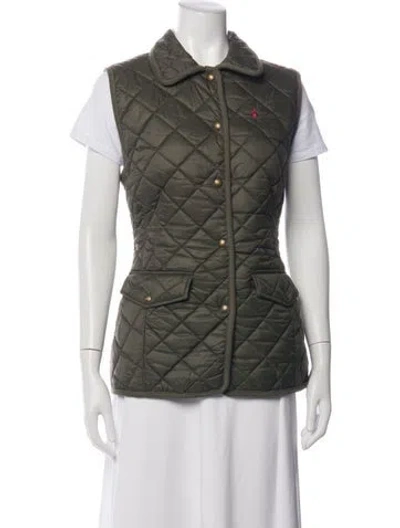 Pre-owned Polo Ralph Lauren Vest In Green
