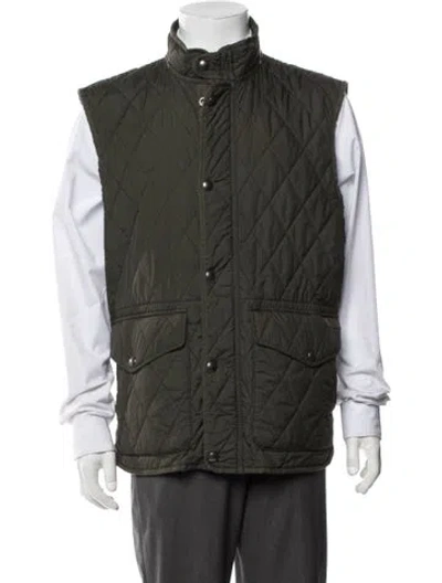Pre-owned Polo Ralph Lauren Vest In Green