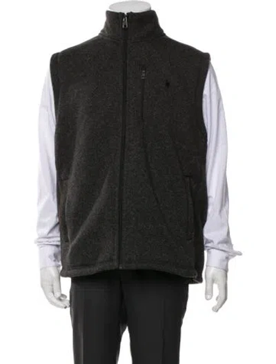 Pre-owned Polo Ralph Lauren Vest In Grey