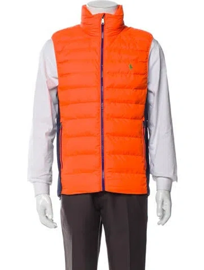 Pre-owned Polo Ralph Lauren Vest In Orange